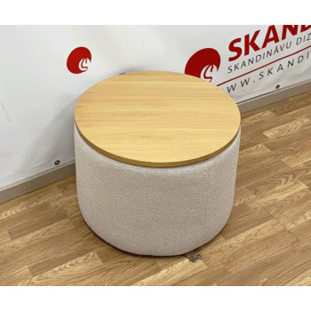 Coffee Table and Pouf Set II (Exposition)